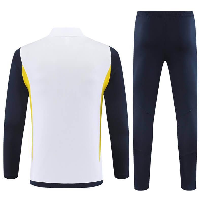 Sudadera Entrenamiento Real Madrid 2023/2024 Niño Kit Blanco/Negro